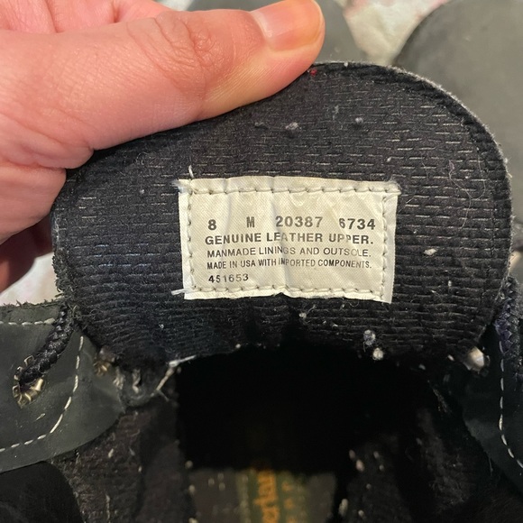 Blue Gray Timberland Boots - Picture 10 of 16